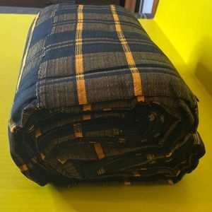 K49 Authentic Handmade African Kente Cloth Blanket Duvet Cover